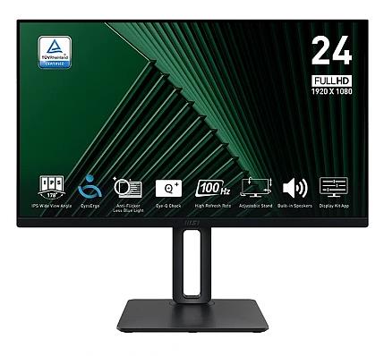 Monitor LCD Monitor|MSI|PRO MP245PG|23.8"|Business|Panel IPS|1920x1080|16:9|100Hz|Mat...