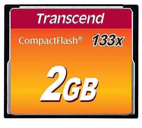 Mälukaart MEMORY COMPACT FLASH 2GB/MLC TS2GCF133 TRANSCEND