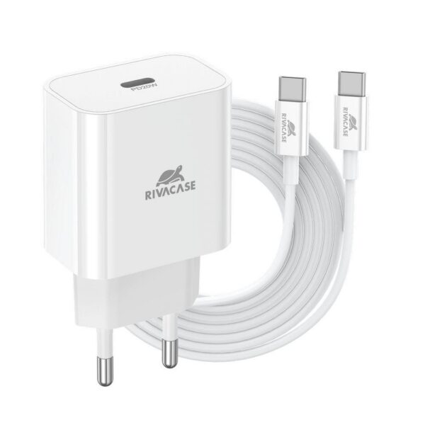 Autolaaidja MOBILE CHARGER WALL/WHITE PS4101 WD4 RIVACASE