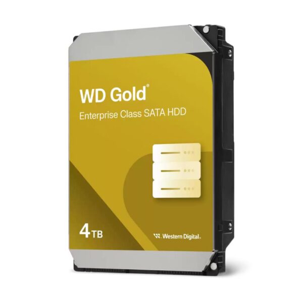 Kõvaketas HDD|WESTERN DIGITAL|Gold|4TB|SATA 3.0|256 MB|7200 rpm|3,5"|WD4004FRYZ