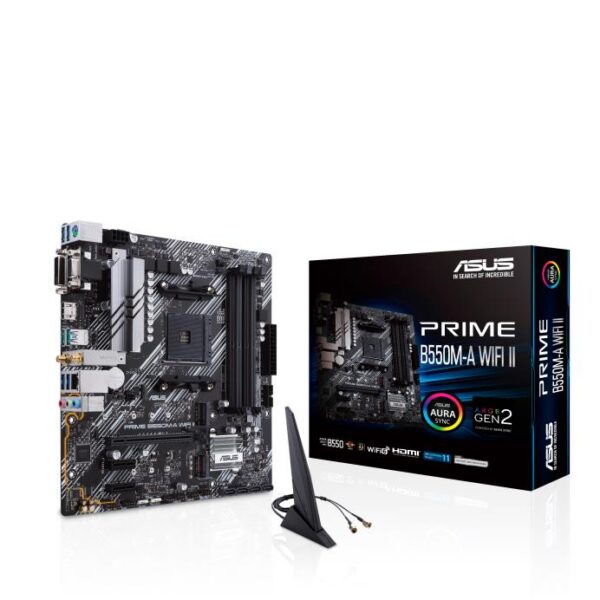 Emaplaat for AMD Protsessors Mainboard|ASUS|AMD B550|SAM4|MicroATX|Memory DDR4|Memory slots 4|2xPCI-Expres...