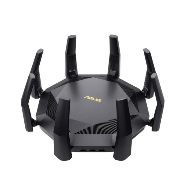 Wireless Router|ASUS|6000 Mbps|Mesh|Wi-Fi 6|USB 3.1|9x10/100/1000M|1x10GbE|1x...