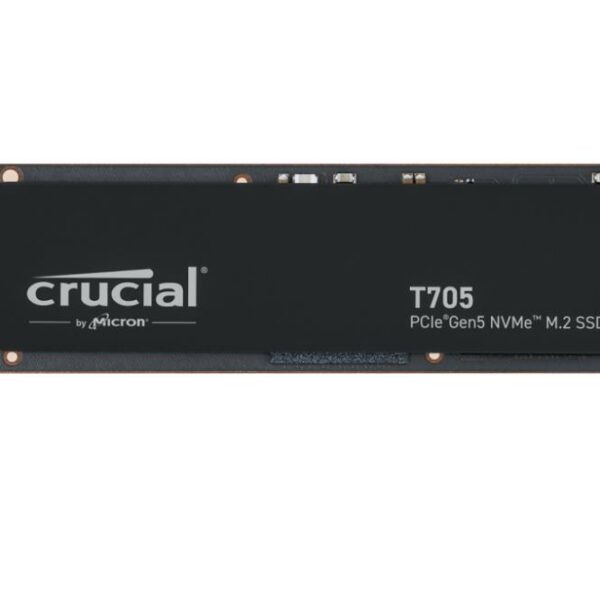 SSD|CRUCIAL|T705|2TB|M.2|PCIe Gen5|NVMe|Write speed 12700 MBytes/sec|Read spe...