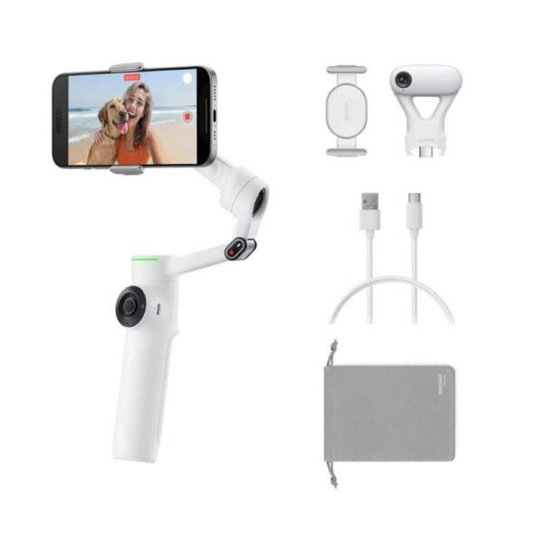 GIMBAL FLOW 2 PRO AI TRACKER/CINSABQB/TRUCKERWHITE INSTA360
