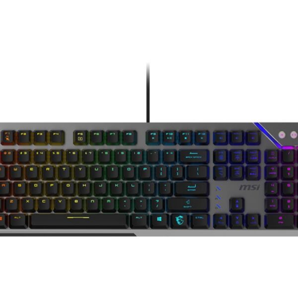 KEYBOARD GAMING BLACK US/STRIKE 600 SILENT MSI