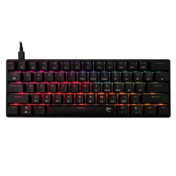White Shark GK-004111 Shinobi-2 Red switch, Black US