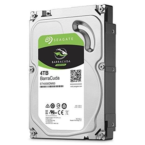 Kõvaketas HDD|SEAGATE|Barracuda|4TB|SATA 3.0|256 MB|5400 rpm|Discs/Heads 2/4|3,5"|ST400...