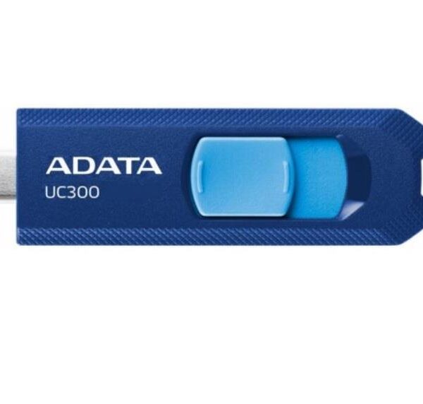 USB mälupulk MEMORY DRIVE FLASH USB-C 64GB/ACHO-UC300-64G-RNB/BU ADATA