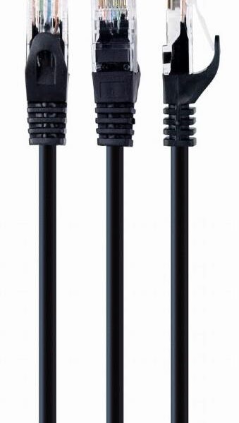 PATCH CABLE CAT6 UTP 0.25M/PP6U-0.25M/BK GEMBIRD
