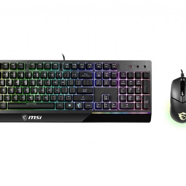 KEYBOARD +MOUSE/VIGOR GK30 COMBO US MSI
