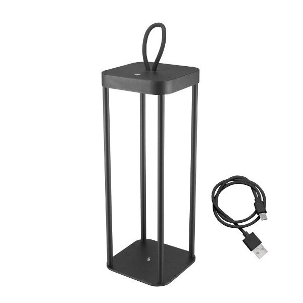 Beper P207ILI100 Rechargeable Lantern Black