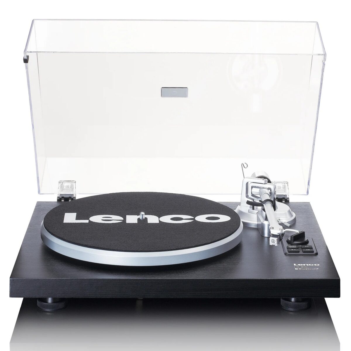 Hi-Fi vinüülplaadimängija väliste kõlaritega Lenco LS500BK must - Image 4