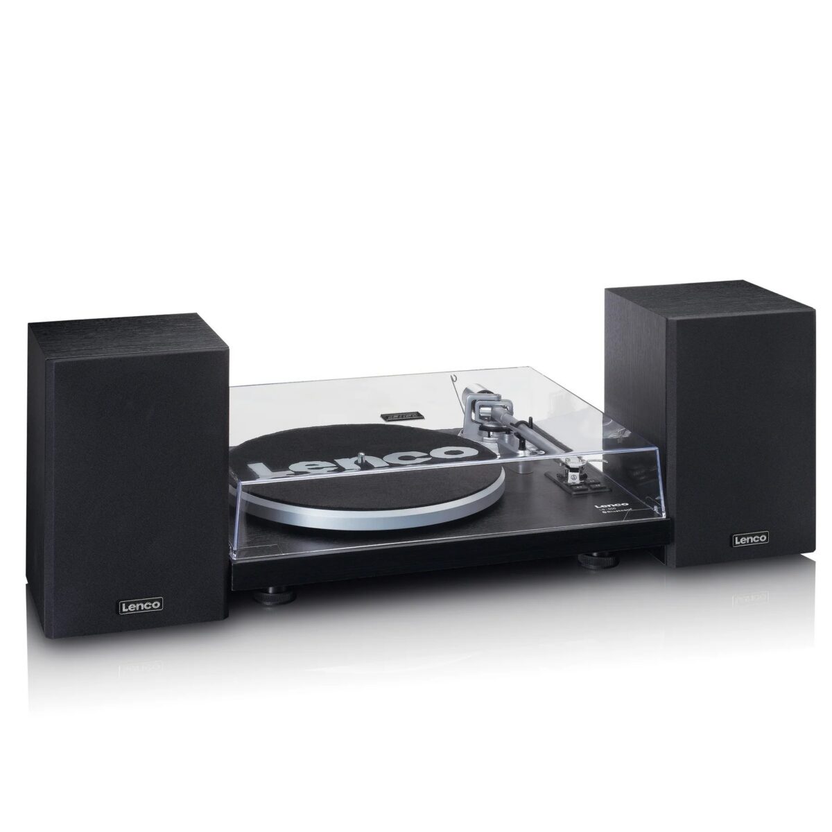 Hi-Fi vinüülplaadimängija väliste kõlaritega Lenco LS500BK must - Image 5