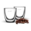 Boorsilikaadist espressoklaasid 2tk 80ml Vaso Lamart LT9009 - Image 2