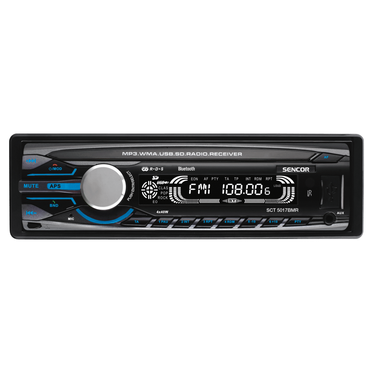 Autoraadio Sencor SCT5017BMR