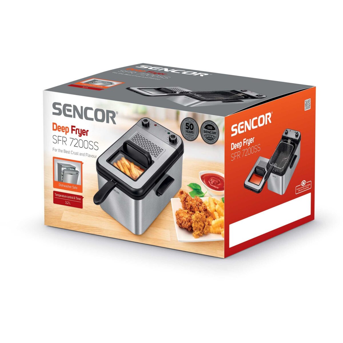 Fritüür Sencor SFR7200SS 3,2L - Image 3