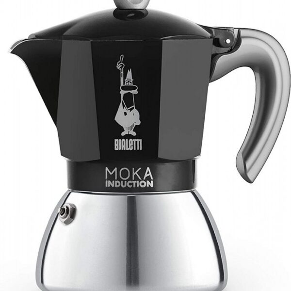 Espressokann induktsioonpliidile Bialetti Moka 4 tassile 0006934, must
