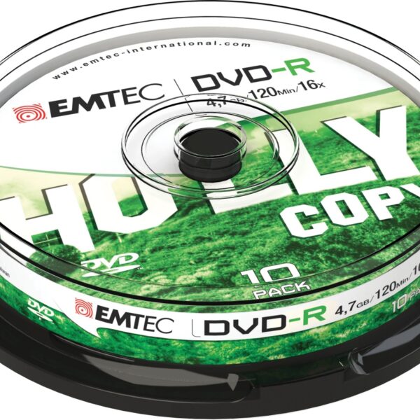 Emtec DVD-R 4,7GB 16x Holly Copy 10 pcs