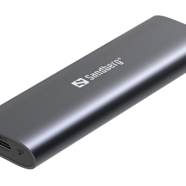 Sandberg 136-39 USB 3,2 Case for M.2+NVMe SSD