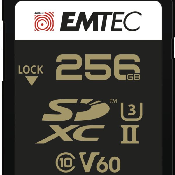 Emtec SD 256GB UHS-II V60 SpeedIN Pro+