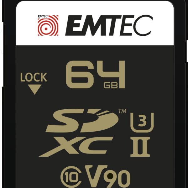 Emtec SD 64GB UHS-II U3 V90 SpeedIN Pro+