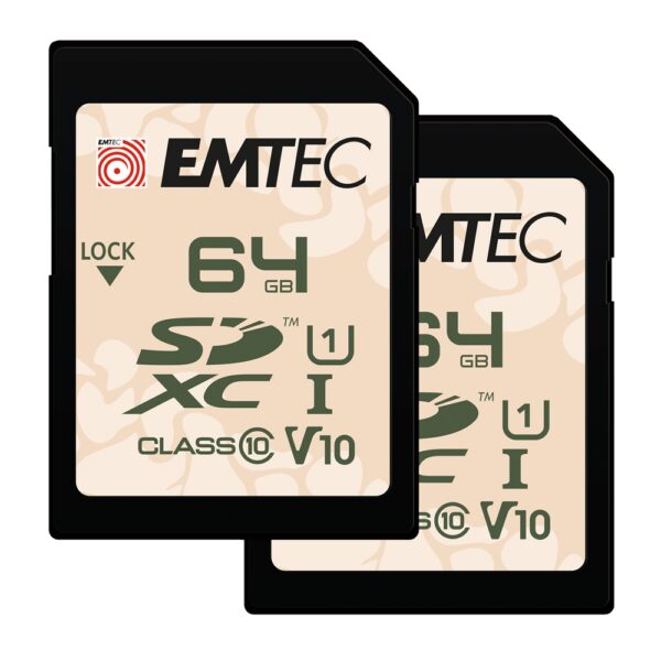Emtec SD 64GB UHS-I U1 V10 Outdoor 2 pcs