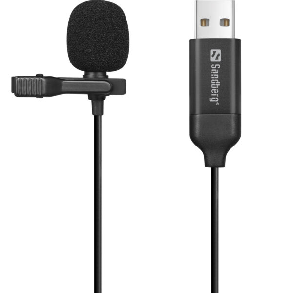 Sandberg 126-40 Streamer USB Clip Microphone