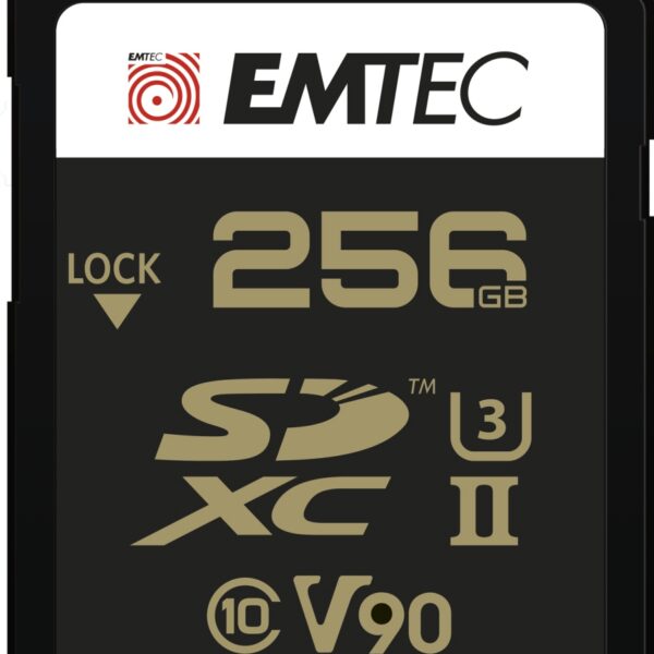 Emtec SD 256GB UHS-II V90 SpeedIN Pro+