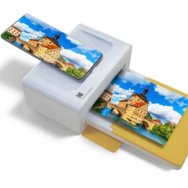 Kodak PD460 Printer Dock Bluetoot Yellow and 10 paper