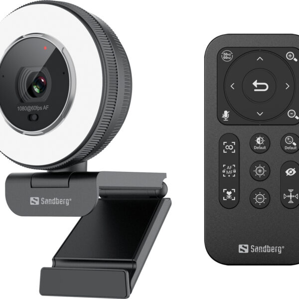 Sandberg 134-39 Streamer USB Webcam Pro Elite