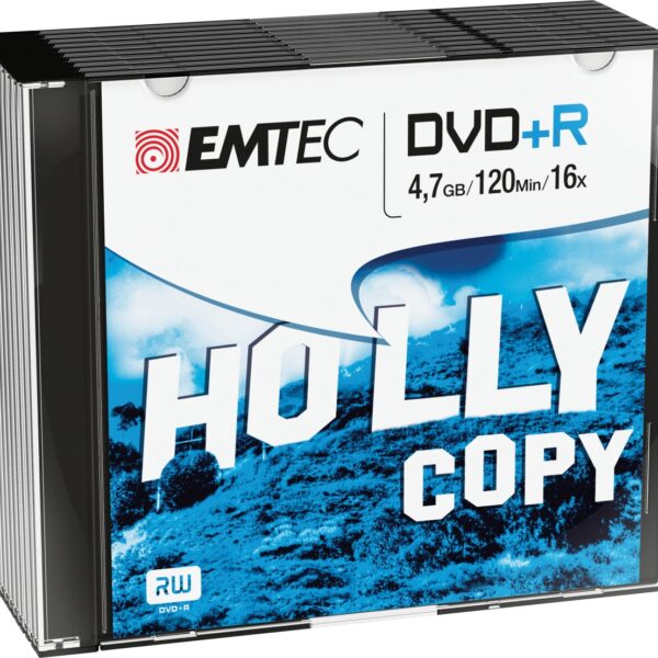 Emtec DVD+R 4,7GB 16x Holly Copy 10 pcs