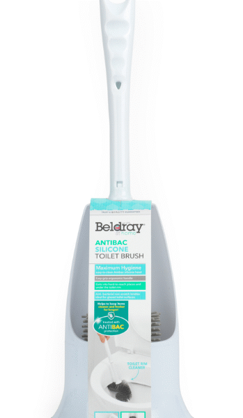 Beldray LA084538PUFFEU7X Antibac Silicone Toilet Brush