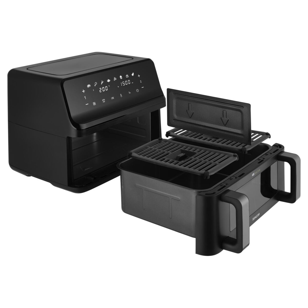 Kuumaõhufritüür Sencor SFR9650BK, 2 x 4,5L - Image 2