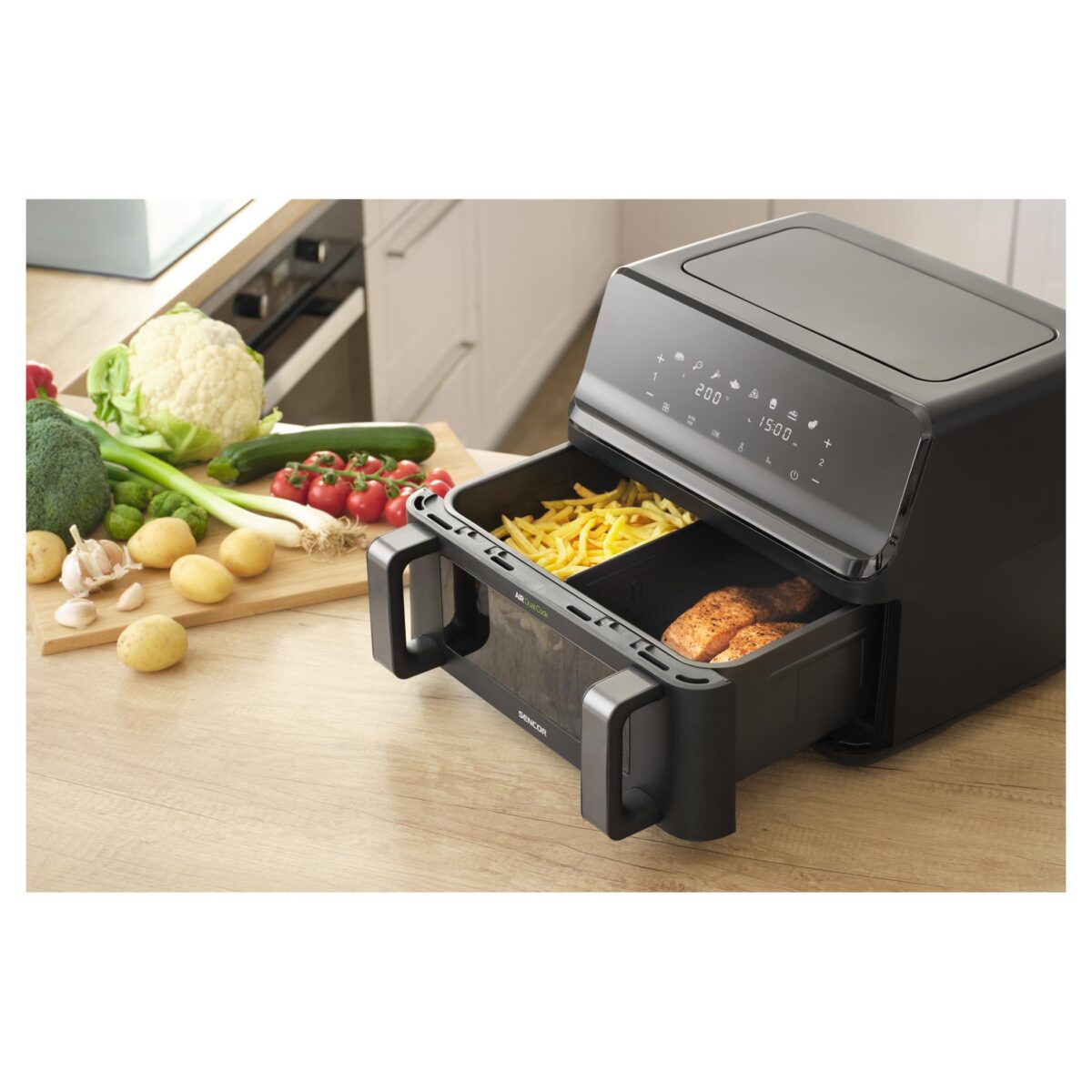 Kuumaõhufritüür Sencor SFR9650BK, 2 x 4,5L - Image 5