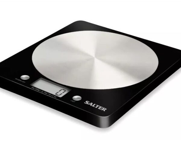Salter 1036 BCFEU12 Disc Electronic Digital Kitchen Scales Black