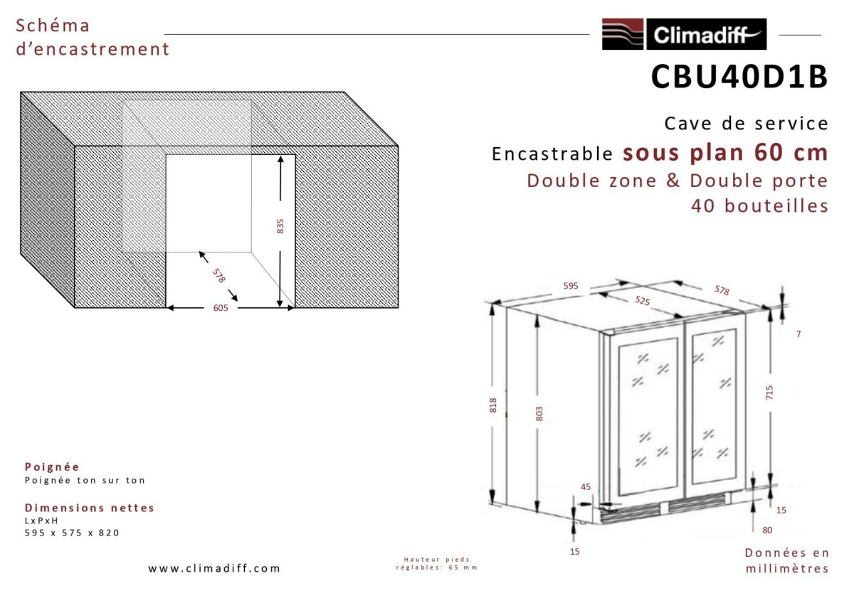 Veinikülmik Climadiff CBU40D1B - Image 5