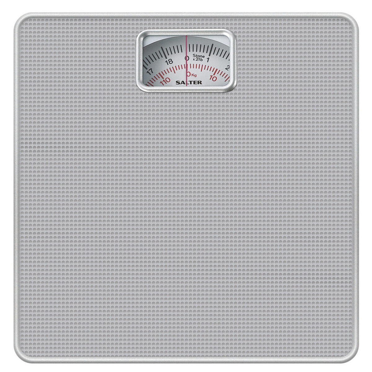 Salter 433 SFEU12 Mechanical Bathroom Scale Silver