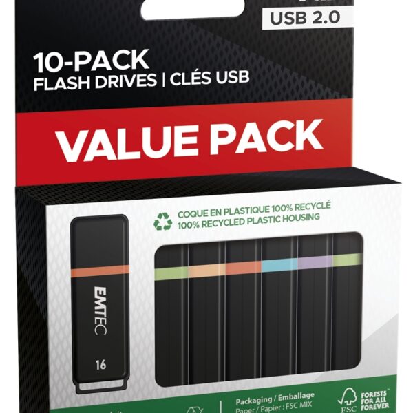 Emtec USB2.0 K100 16GB 10 pcs