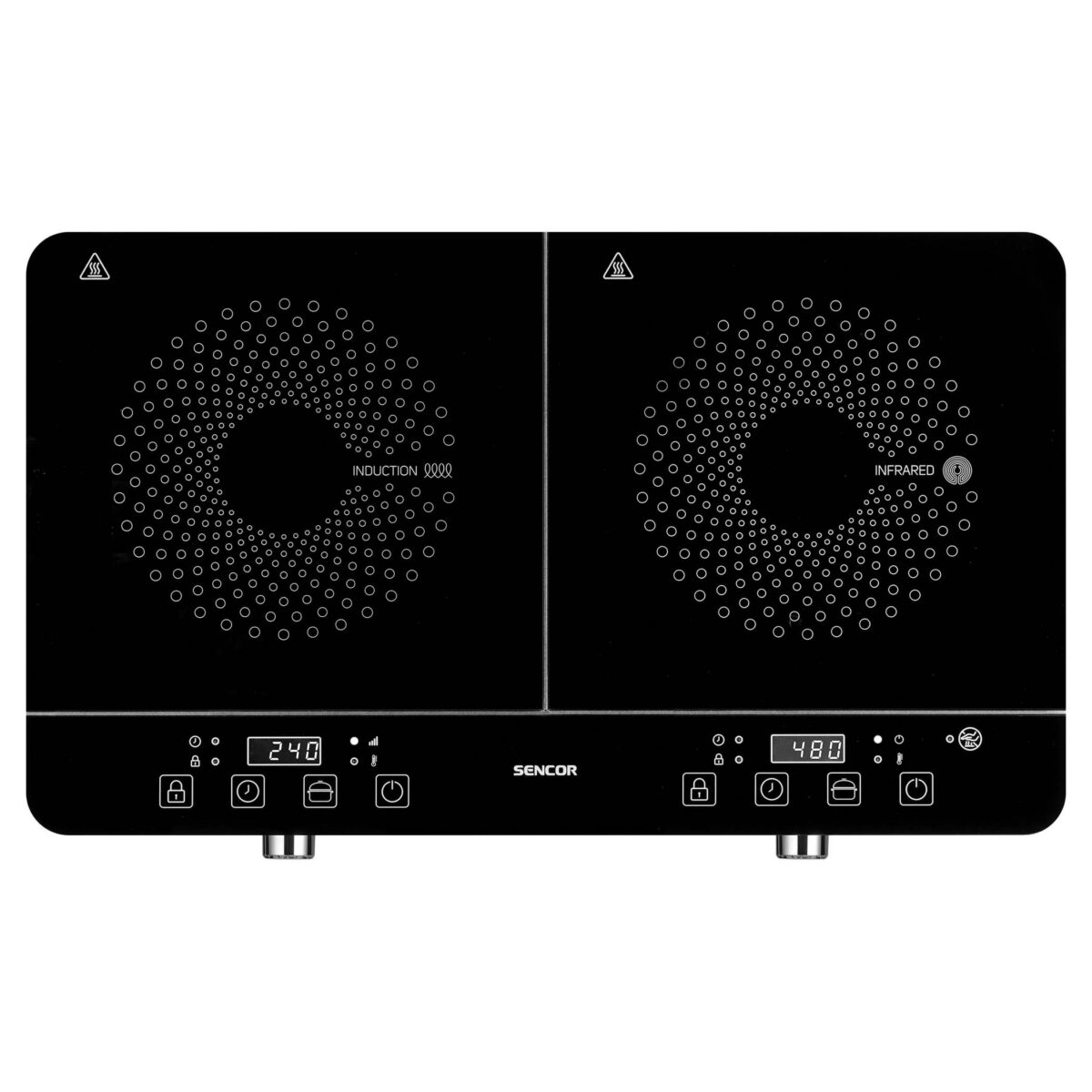 Keraamiline + induktsioontsoon lauapliit Sencor SCP4001BK - Image 2