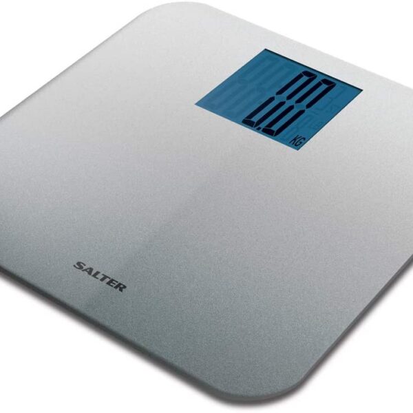 Salter 9075 SCFEU12 Max Electronic Digital Bathroom Scales - Silver