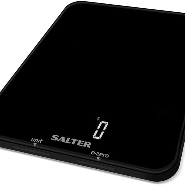 Salter 1180 BFEU12  Phantom Digital Kitchen Scale Black