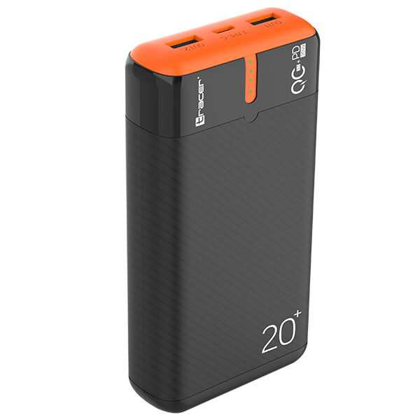 Tracer 47516 EnerGen 20000mAh Power Bank black/orange