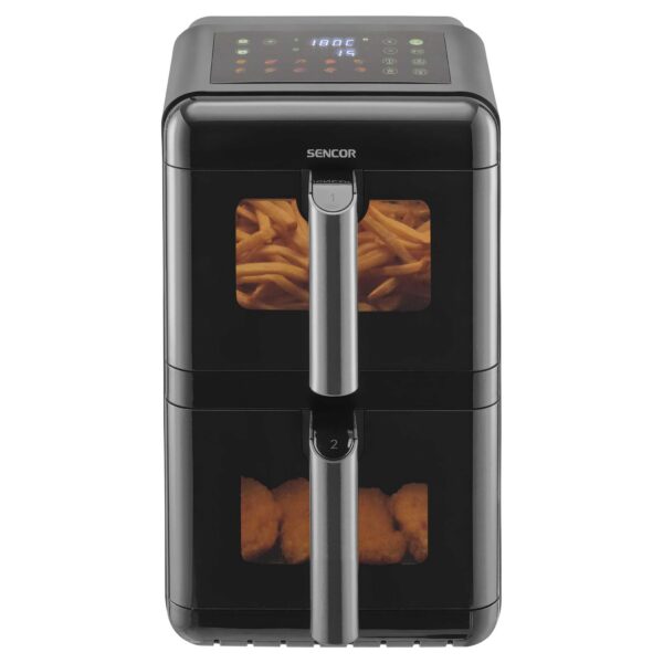 Kuumaõhufritüür Sencor SFR1250BK, 2 x 5,8L