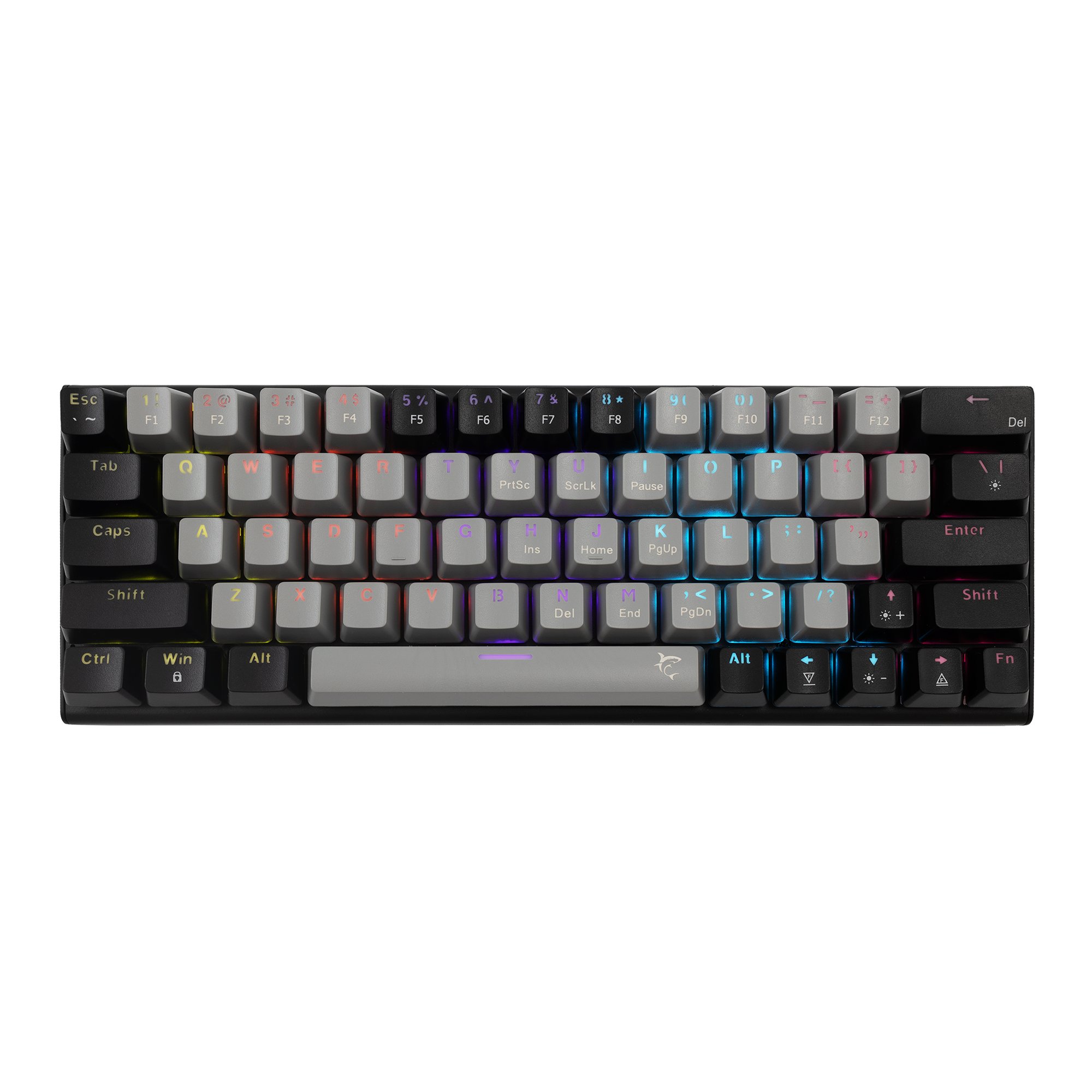 White Shark GK-002711V2  Wakizashi 2 Grey-Black US Red Switches
