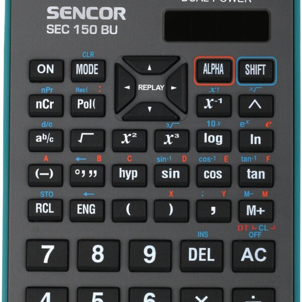 Koolikalkulaator Sencor SEC150BU