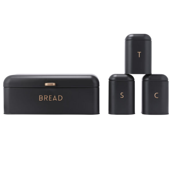 Salter BW13731EU7 Pebble 4-Piece Countertop Set Charcoal