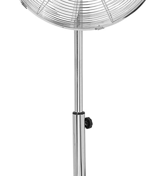 Beldray EH3263VDE chrome pedestal fan
