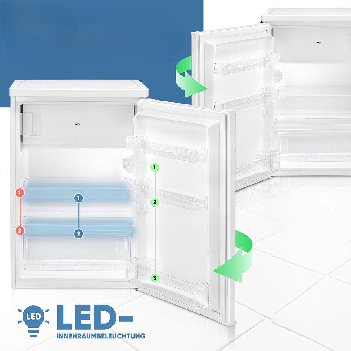 Külmik Bomann KS7251W - Image 2