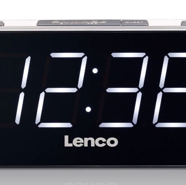Kellraadio Lenco CR18, valge