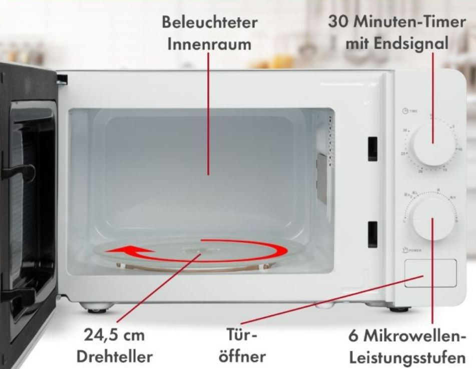 Mikrolaineahi Bomann MW6014CB valge - Image 3